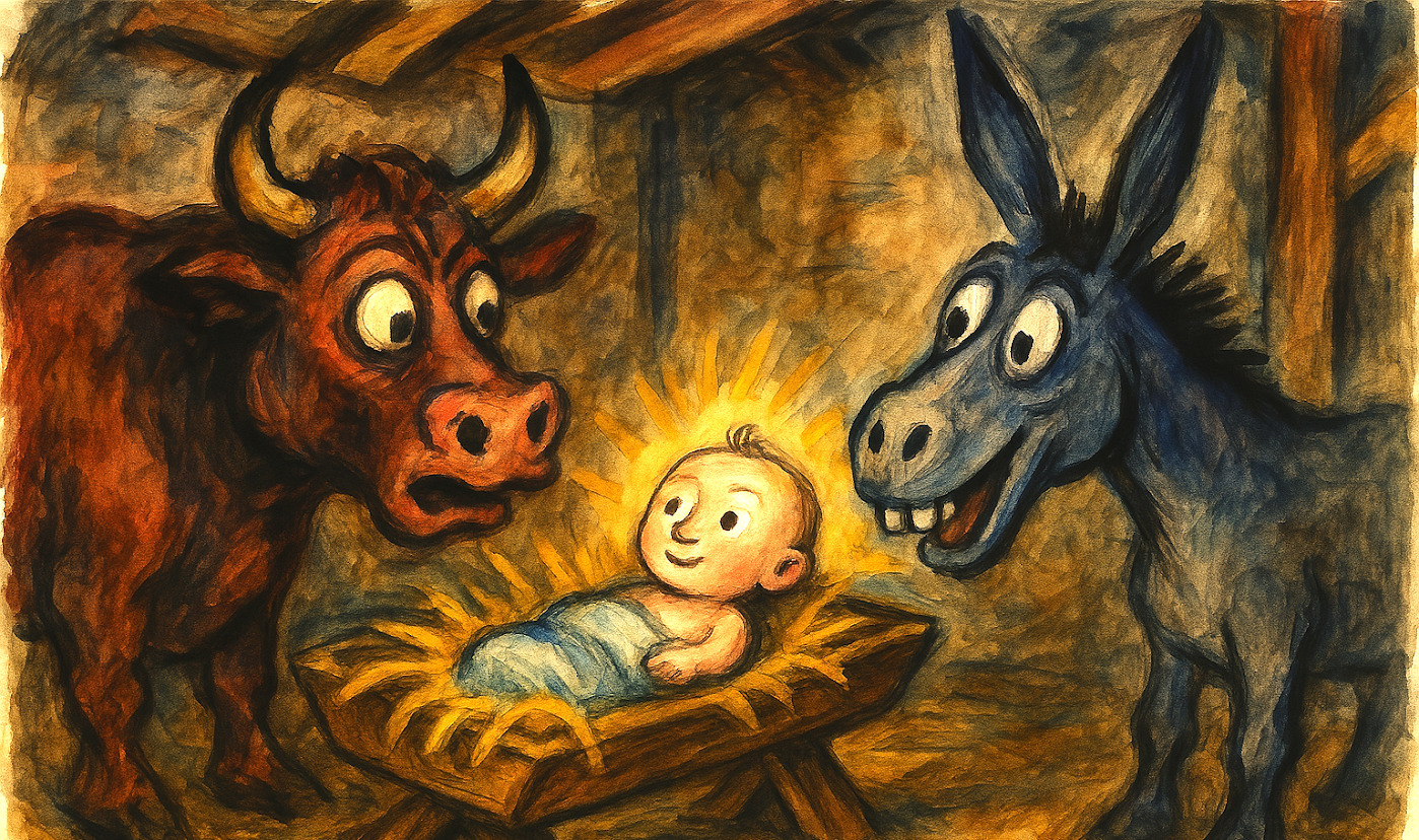Ox und Esel – Eine Art Krippenspiel